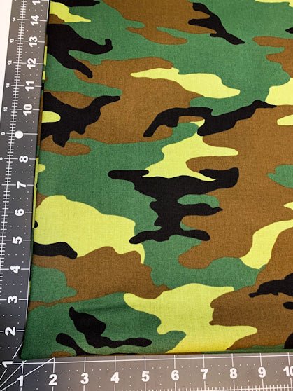 Green Camo fabric 36383 camouflage fabric - Mary Jo Fabrics