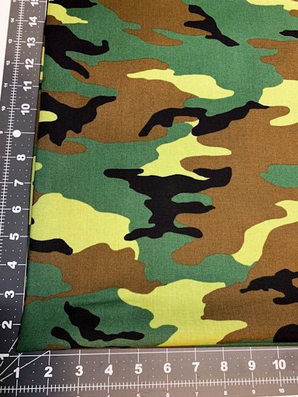 Green Camo fabric 36383 camouflage fabric - Mary Jo Fabrics