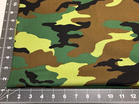 Green Camo fabric 36383 camouflage fabric - Mary Jo Fabrics