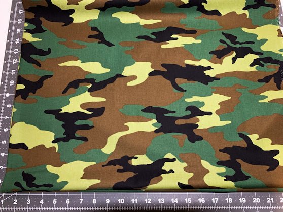 Green Camo fabric 36383 camouflage fabric - Mary Jo Fabrics