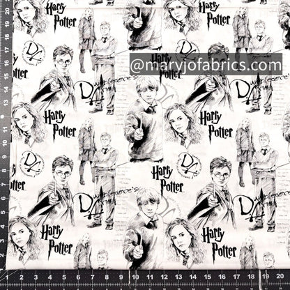 Harry Potter Fabric 23800 Dumbledore Army - Mary Jo Fabrics