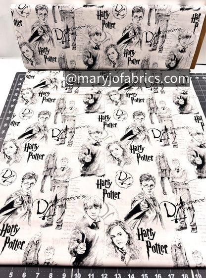 Harry Potter Fabric 23800 Dumbledore Army - Mary Jo Fabrics
