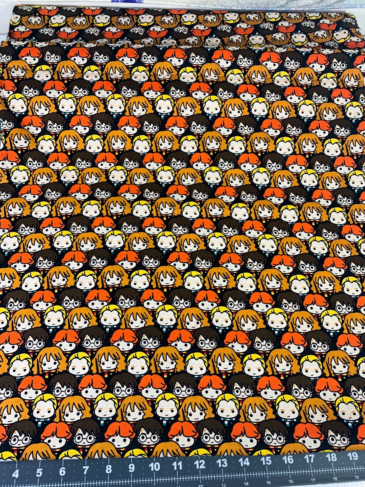 Harry Potter fabric Kawaii Harry Potter cotton fabric - Mary Jo Fabrics