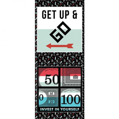 Hasbro Monopoly Fabric Panel 95070105P Invest - Mary Jo Fabrics