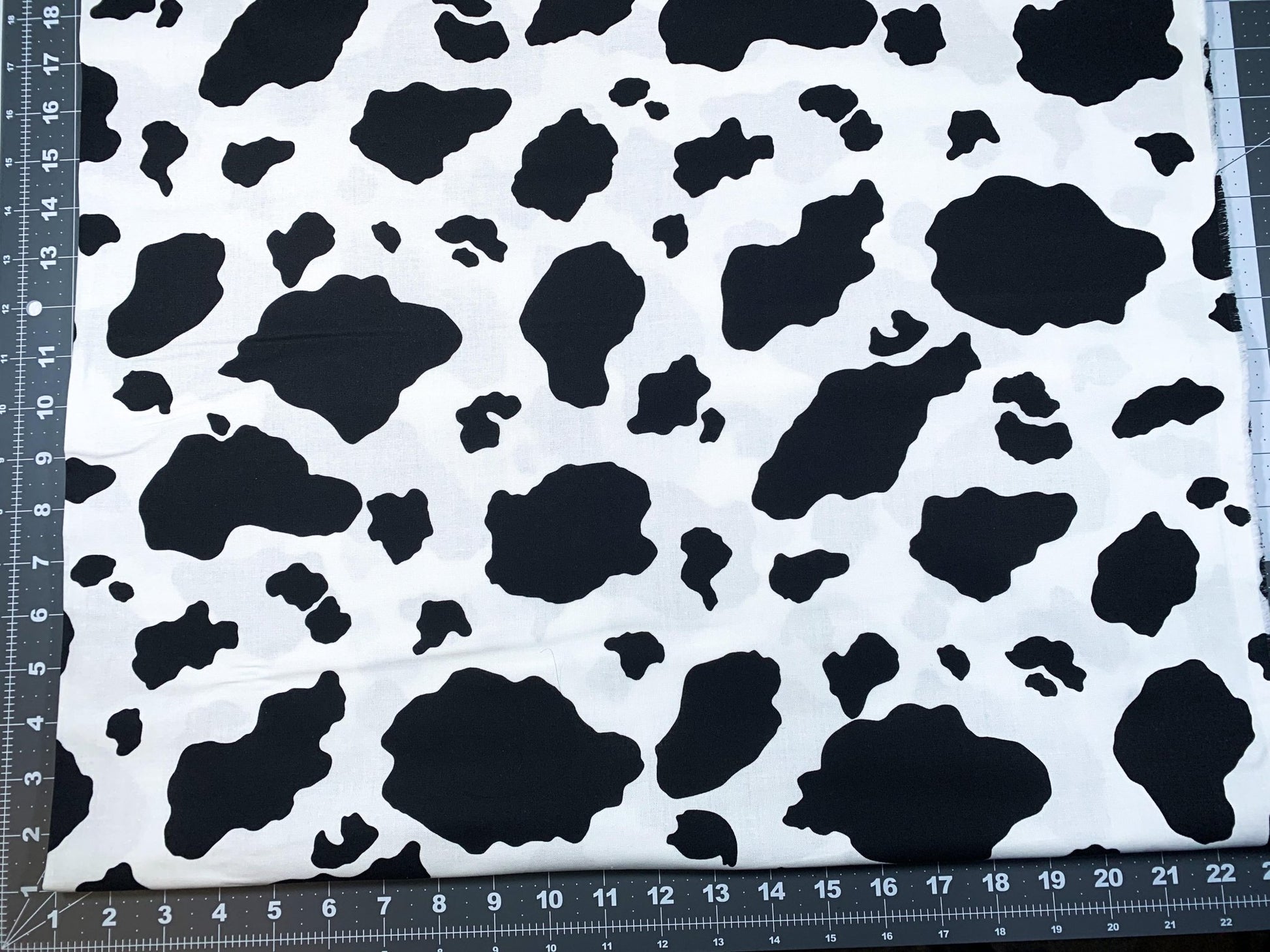 Heart of the Country Cow print fabric 1651 cow cotton fabric - Mary Jo Fabrics