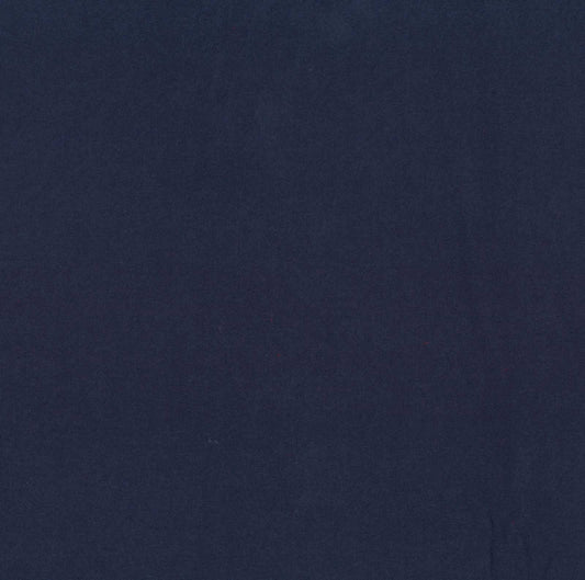 Heavy Flannel Solid 66 - 27 Navy Blue FLANNEL - Mary Jo Fabrics