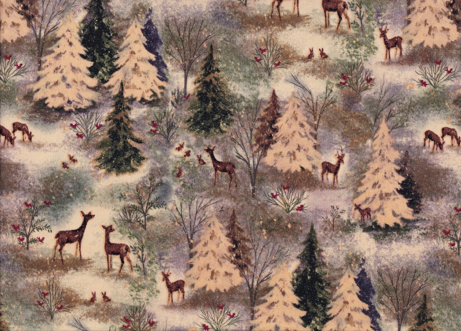 Holiday Forest fabric 7075 Christmas tree Fabric - Mary Jo Fabrics