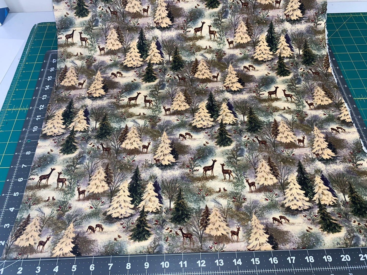 Holiday Forest fabric 7075 Christmas tree Fabric - Mary Jo Fabrics