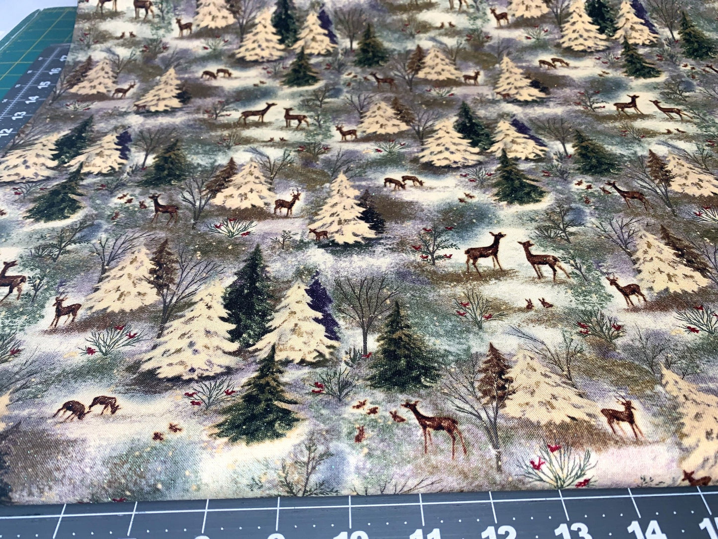 Holiday Forest fabric 7075 Christmas tree Fabric - Mary Jo Fabrics