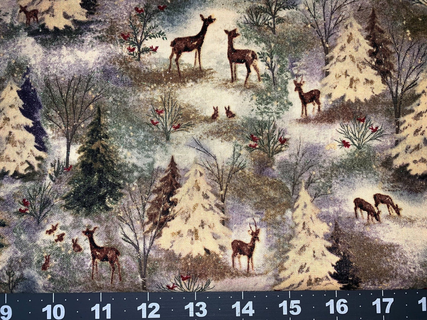 Holiday Forest fabric 7075 Christmas tree Fabric - Mary Jo Fabrics