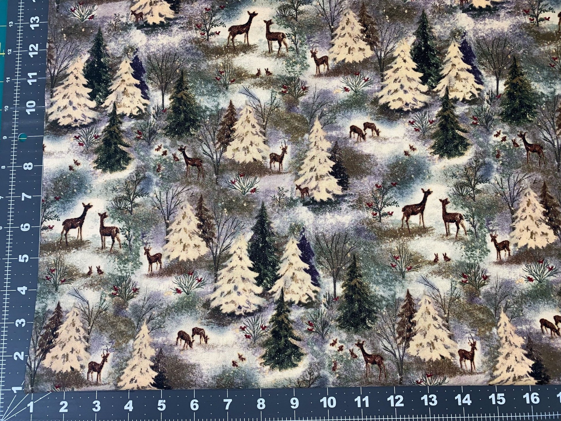 Holiday Forest fabric 7075 Christmas tree Fabric - Mary Jo Fabrics