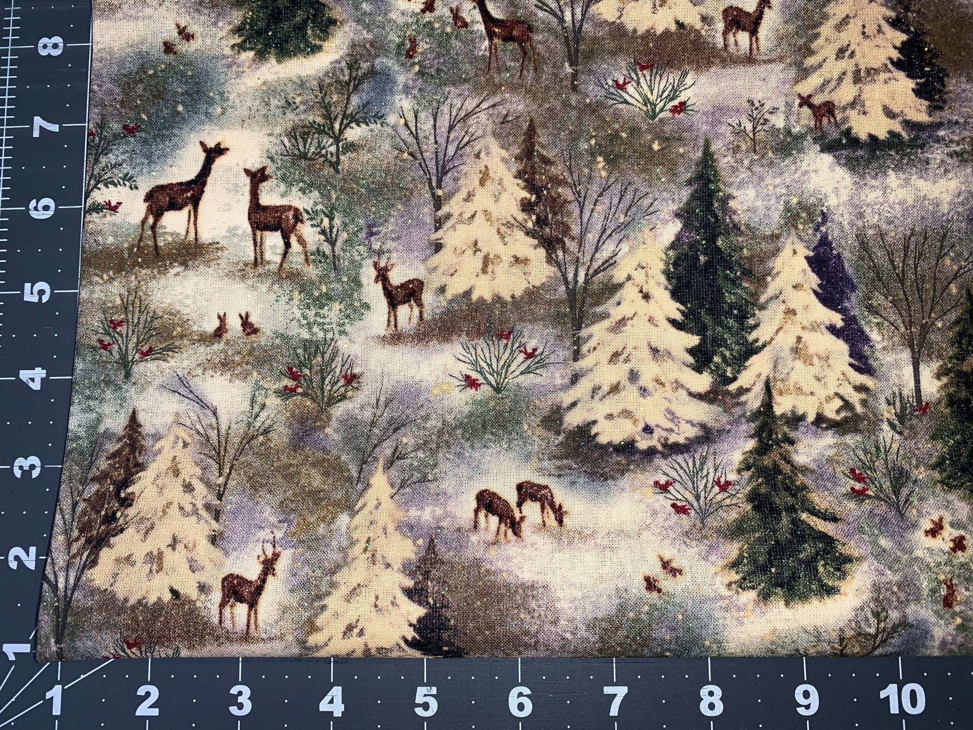 Holiday Forest fabric 7075 Christmas tree Fabric - Mary Jo Fabrics