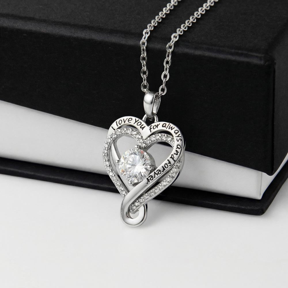 I Love you Always Necklace Daughter Gift - Mary Jo Fabrics