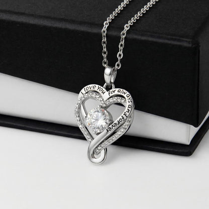 I Love you Always Necklace Daughter Gift - Mary Jo Fabrics