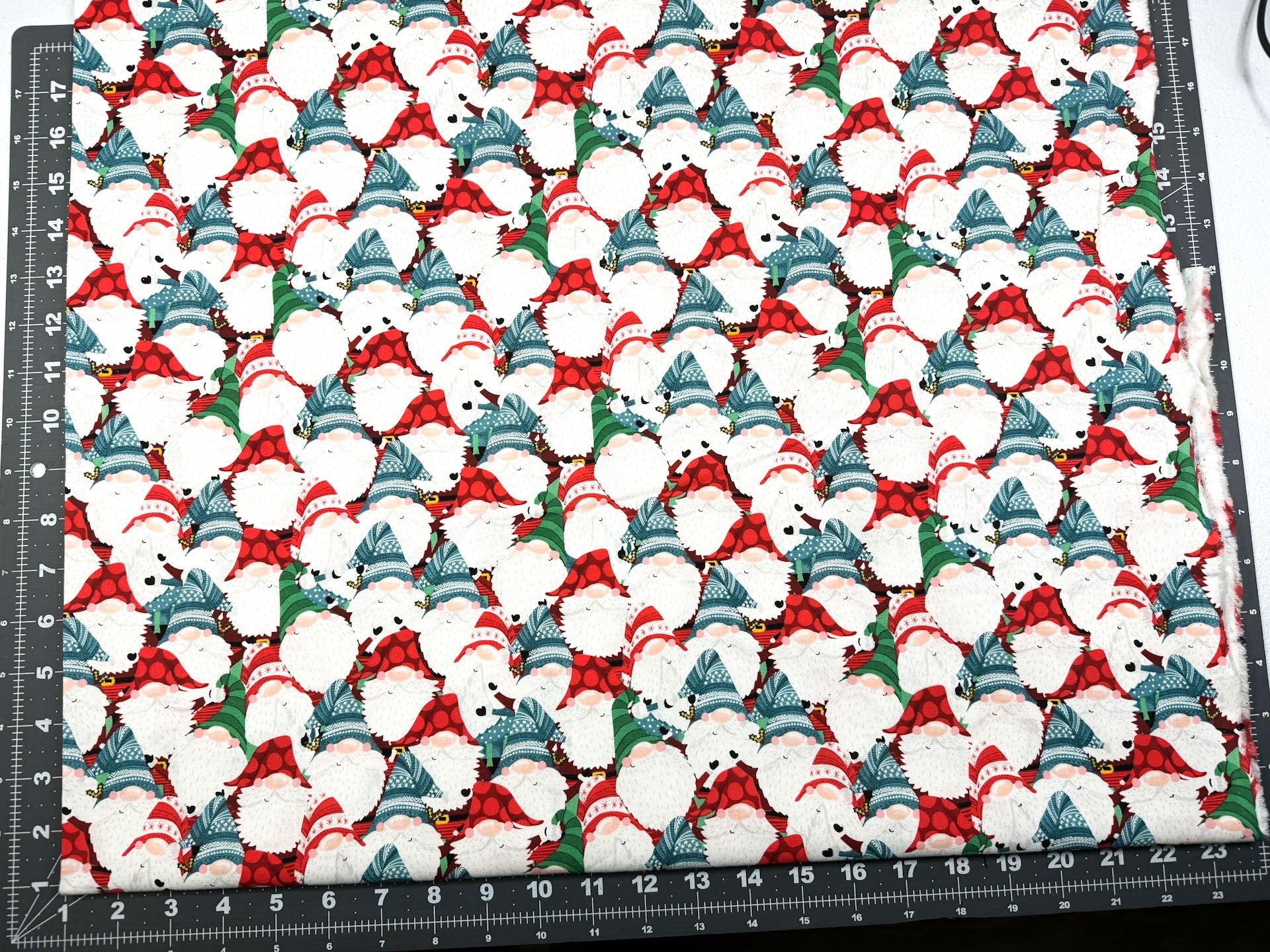 I will be gnome for Christmas fabric Gnomes - Mary Jo Fabrics