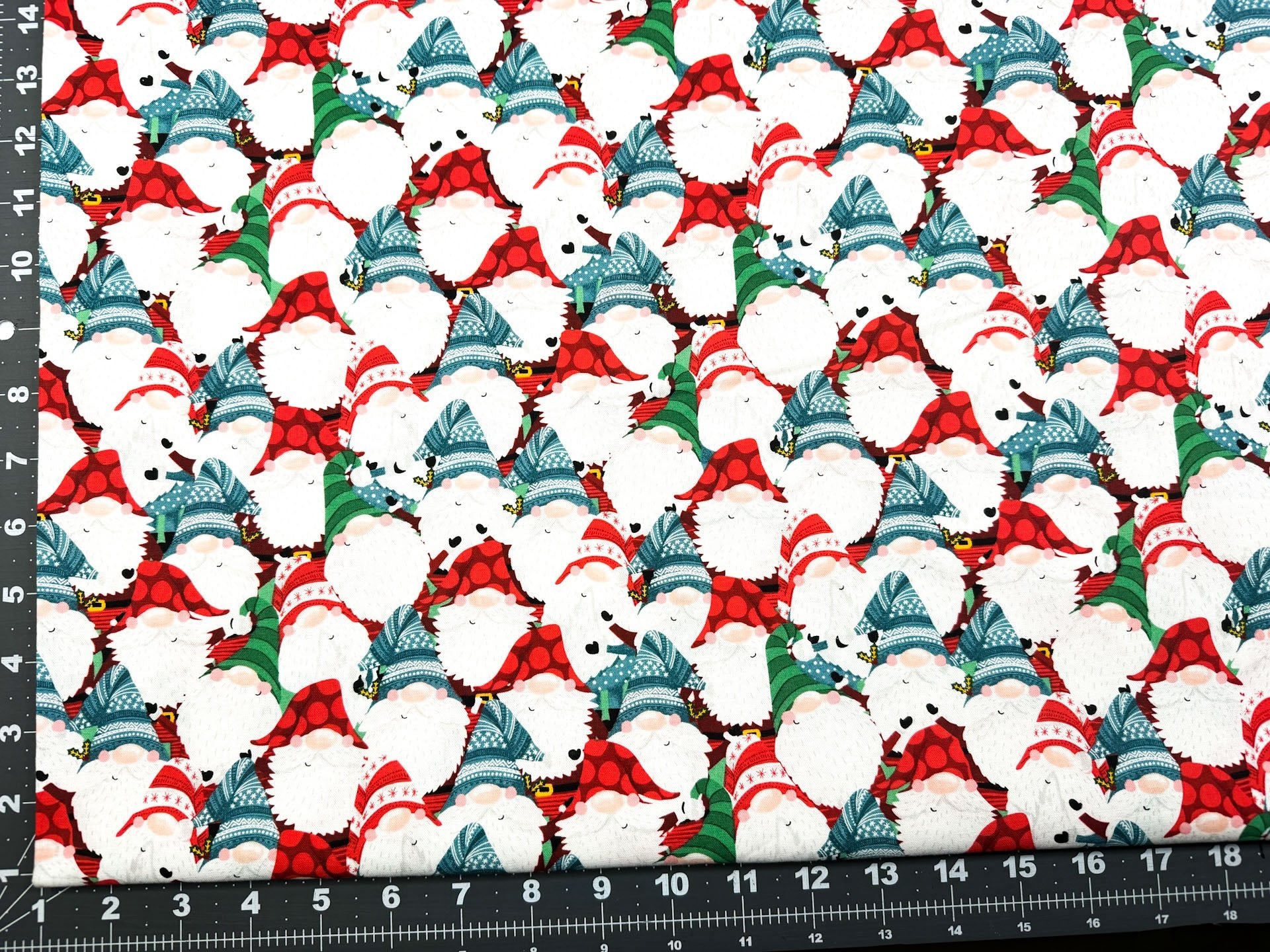 I will be gnome for Christmas fabric Gnomes - Mary Jo Fabrics