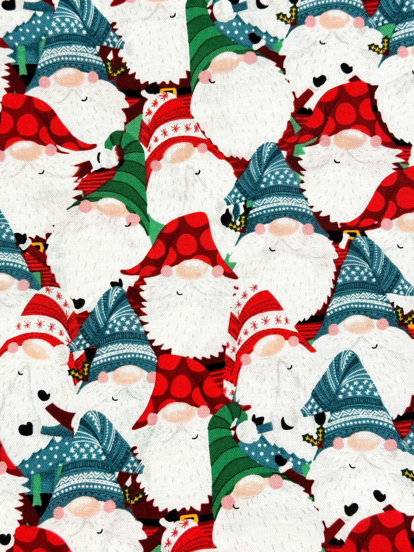 I will be gnome for Christmas fabric Gnomes - Mary Jo Fabrics