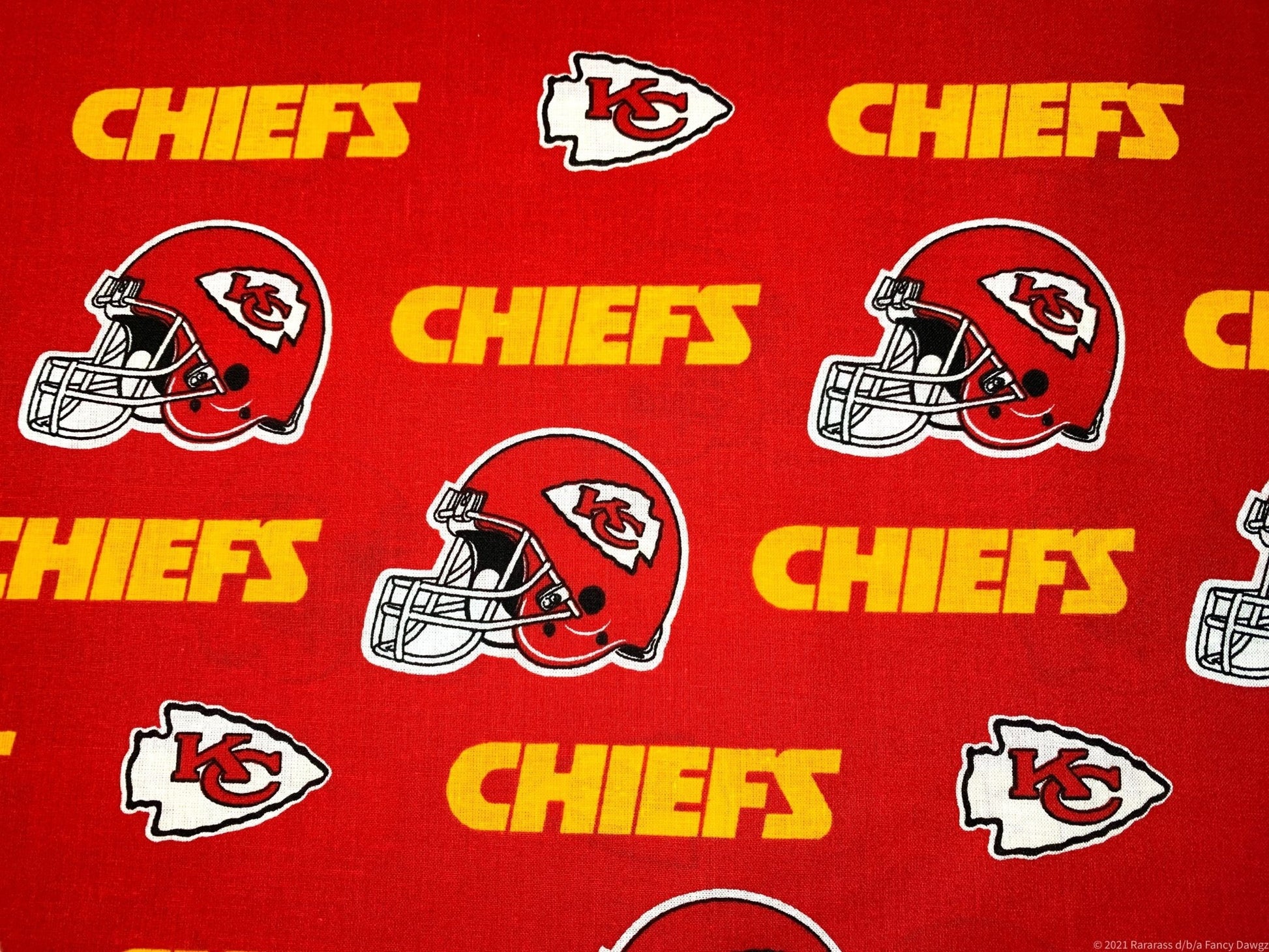 Kansas City Chiefs fabric 6315 - D NFL Fabric Kansas fabric - Mary Jo Fabrics