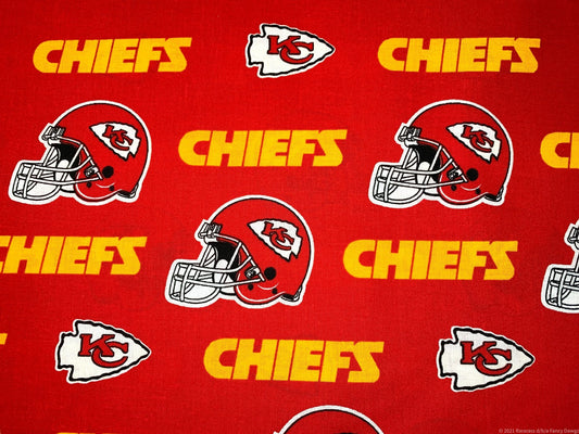 Kansas City Chiefs fabric 6315 - D NFL Fabric Kansas fabric - Mary Jo Fabrics