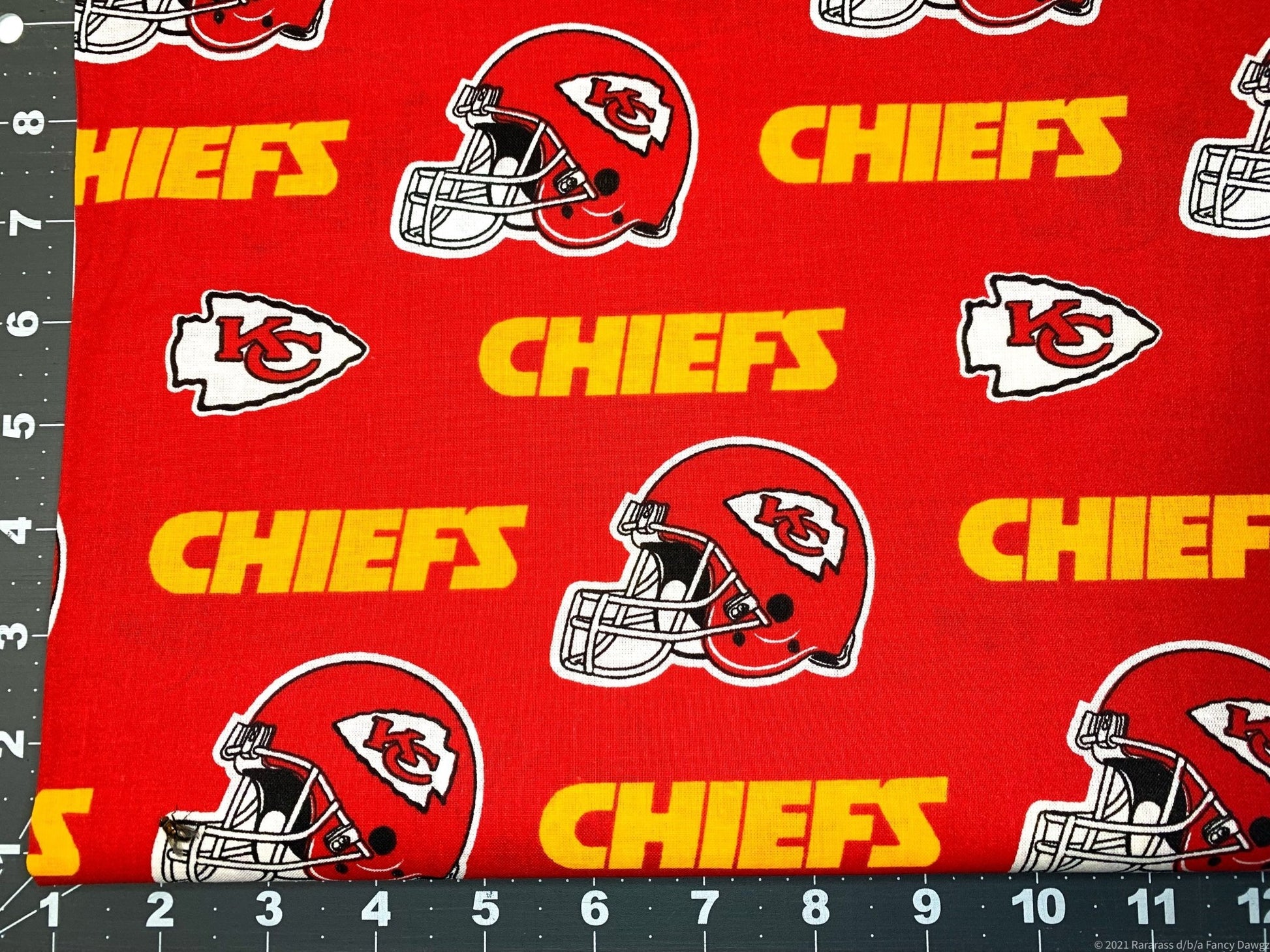 Kansas City Chiefs fabric 6315 - D NFL Fabric Kansas fabric - Mary Jo Fabrics