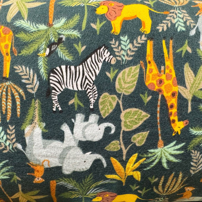 King of the Jungle FLANNEL 54667F Lion Flannel - Mary Jo Fabrics
