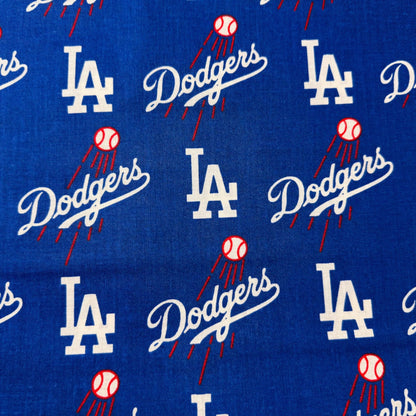LA Dodgers Cotton Fabric Mary Jo Fabrics