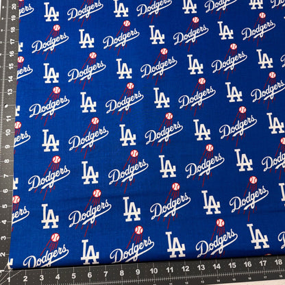 Los Angeles Dodger Cotton fabric MLB Mary Jo Fabrics
