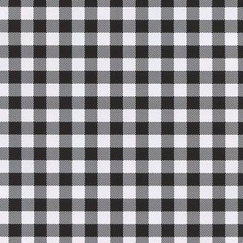 Large Check Black & White 36008 Gingham Checkered - Mary Jo Fabrics