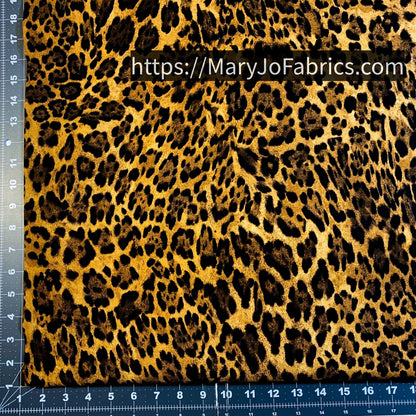 Leopard fabric 32742 Animal skin cotton fabric - Mary Jo Fabrics