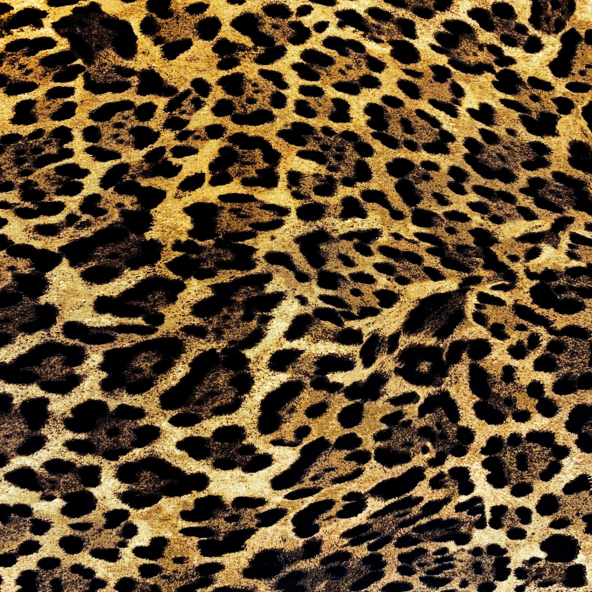 Leopard fabric 32742 Animal skin cotton fabric - Mary Jo Fabrics