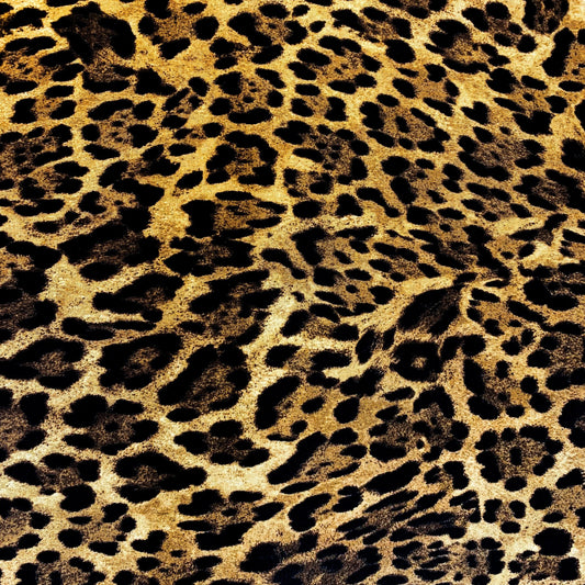 Leopard fabric 32742 Animal skin cotton fabric - Mary Jo Fabrics