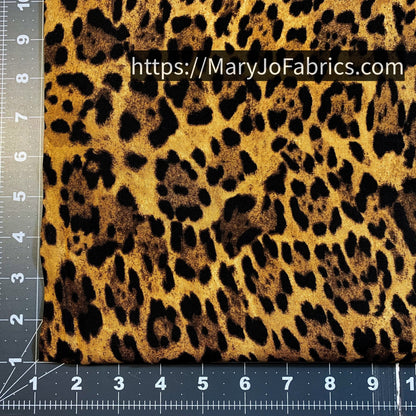 Leopard fabric 32742 Animal skin cotton fabric - Mary Jo Fabrics