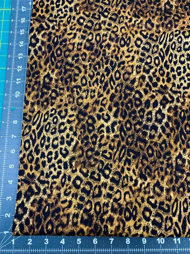 Leopard fabric C2717 Animal cotton fabric - Mary Jo Fabrics