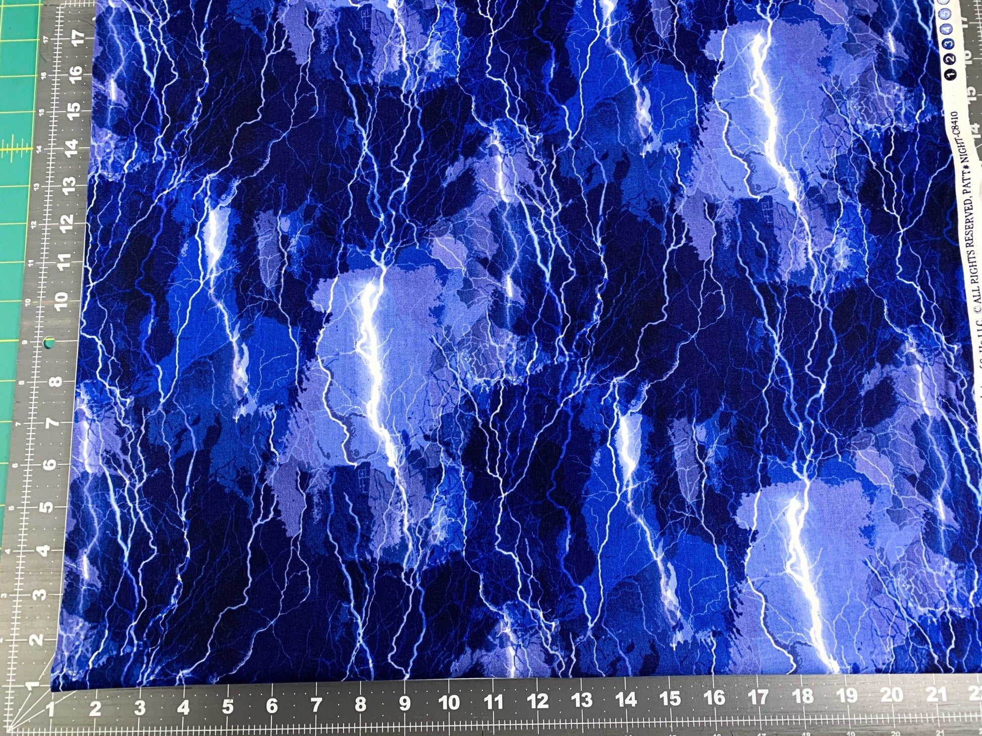 Lightning Storm fabric C8410 Night sky fabric - Mary Jo Fabrics