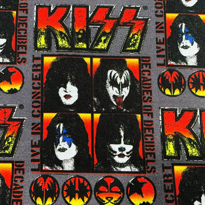 Live Kiss fabric 71163 Kiss rock band fabric - Mary Jo Fabrics
