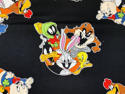 Looney Tunes cartoon fabric Bugs Bunny Tweety - Mary Jo Fabrics