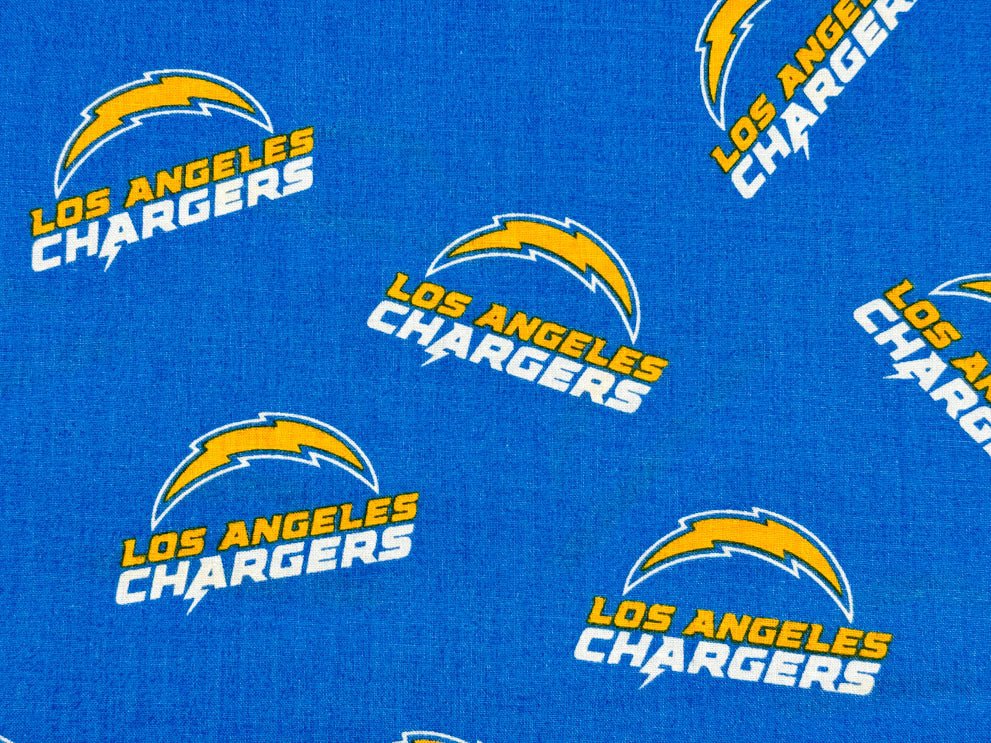 Los Angeles Chargers 70409D NFL Cotton fabric - Mary Jo Fabrics