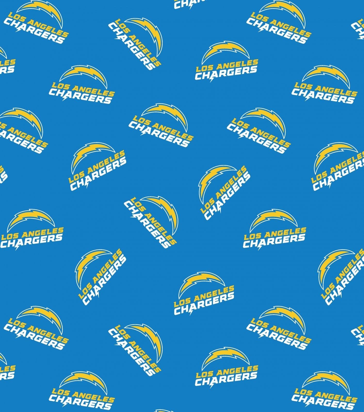 Los Angeles Chargers 70409D NFL Cotton fabric - Mary Jo Fabrics