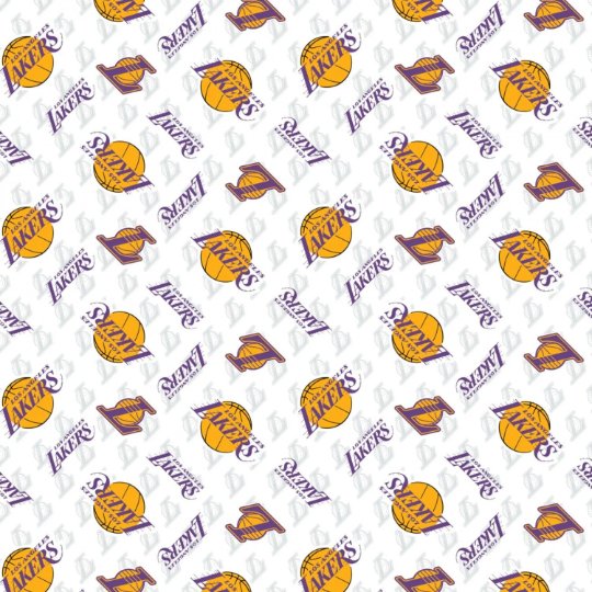 Los Angeles Lakers fabric 83LAL0 LA Lakers cotton fabric - Mary Jo Fabrics