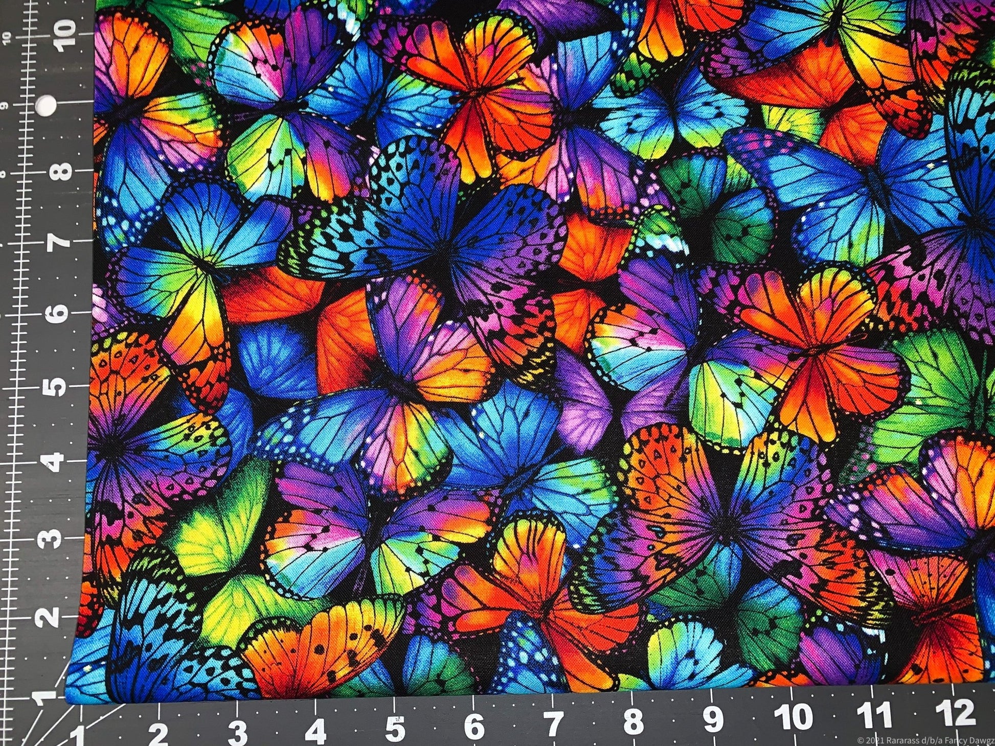 Magic Butterfly fabric C8531 Butterflies cotton fabric - Mary Jo Fabrics