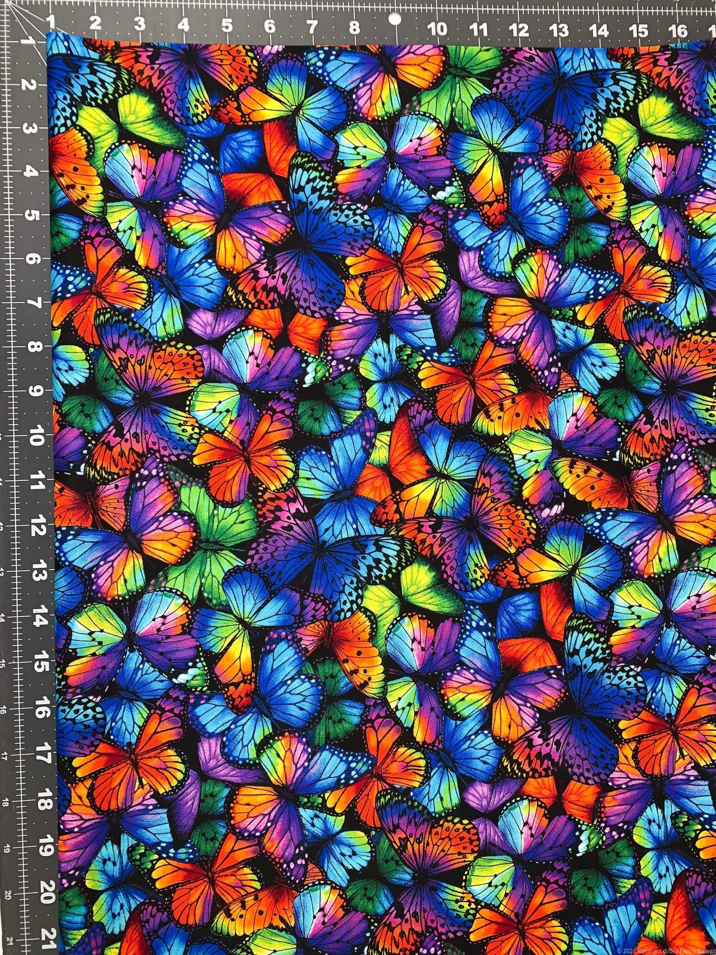 Magic Butterfly fabric C8531 Butterflies cotton fabric - Mary Jo Fabrics