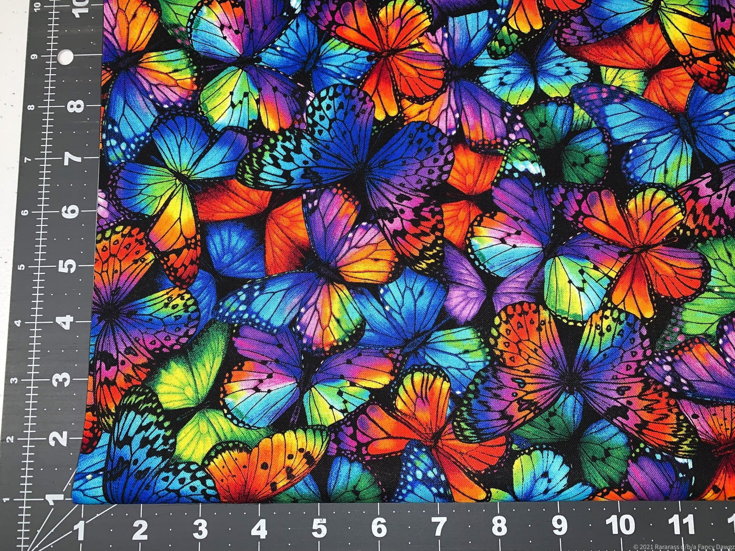 Magic Butterfly fabric C8531 Butterflies cotton fabric - Mary Jo Fabrics