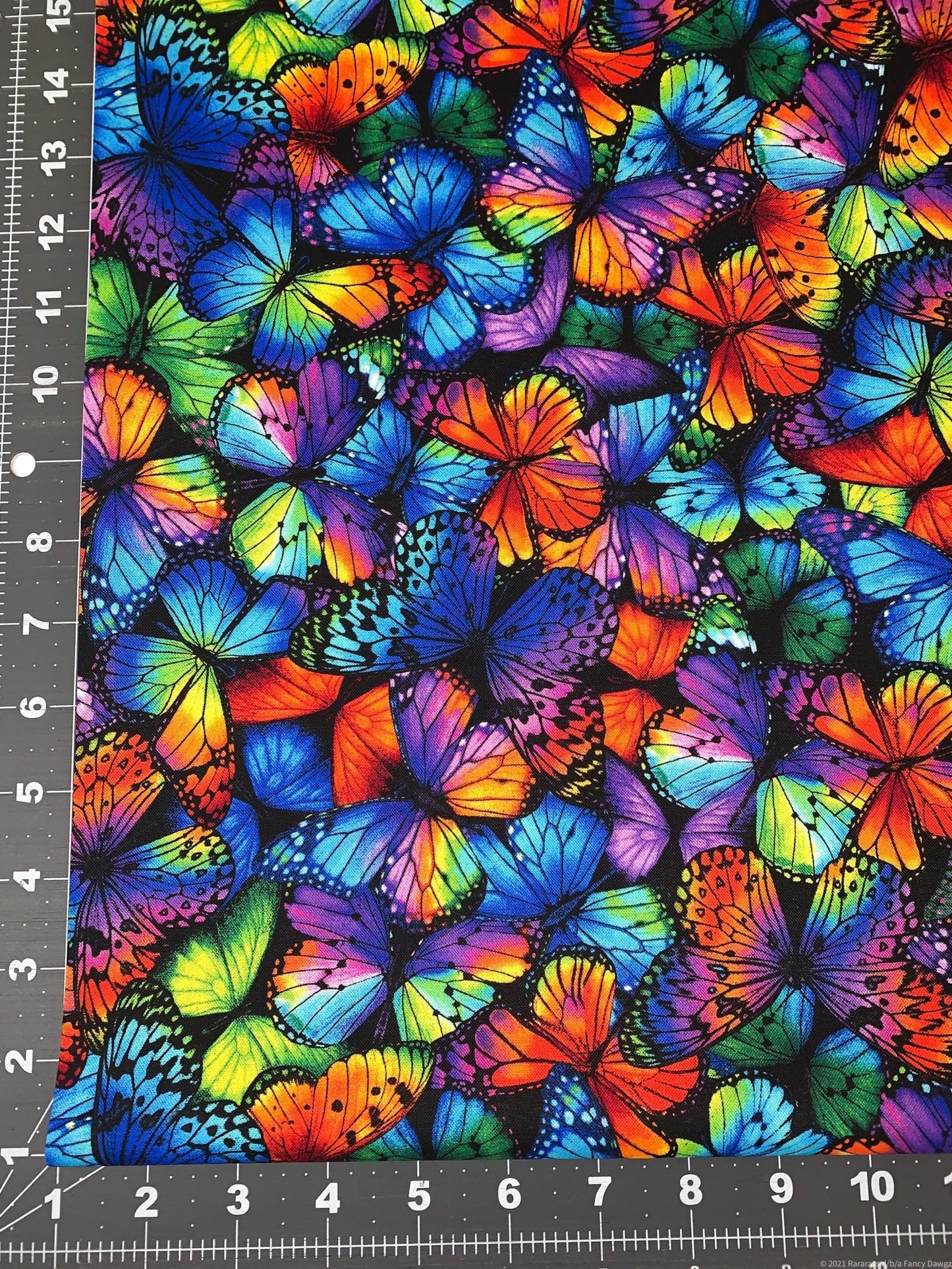 Magic Butterfly fabric C8531 Butterflies cotton fabric - Mary Jo Fabrics