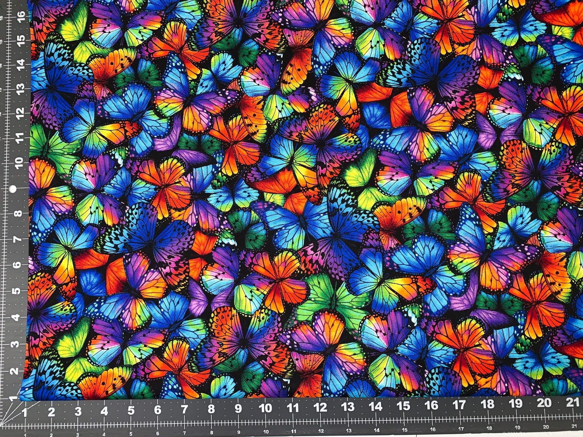 Magic Butterfly fabric C8531 Butterflies cotton fabric - Mary Jo Fabrics