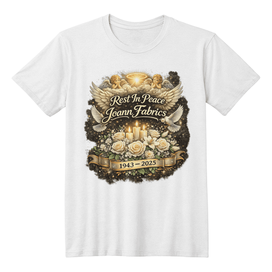 Memorial T-Shirt Front Print - Mary Jo Fabrics