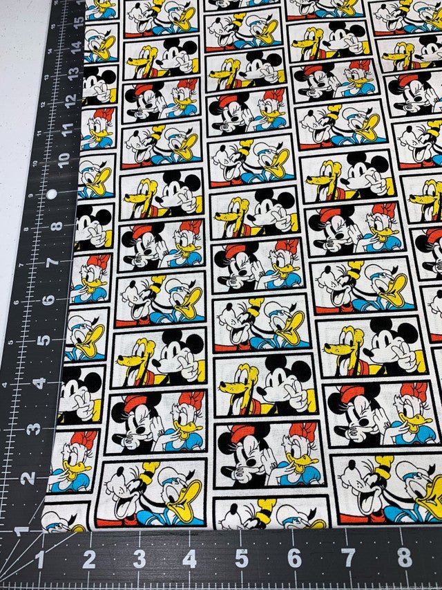 Mickey fabric 74456 Mickey & Friends Mickey Mouse cotton fabric - Mary Jo Fabrics