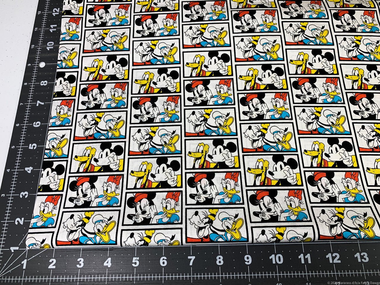 Mickey fabric 74456 Mickey with Friends cotton fabric - Mary Jo Fabrics