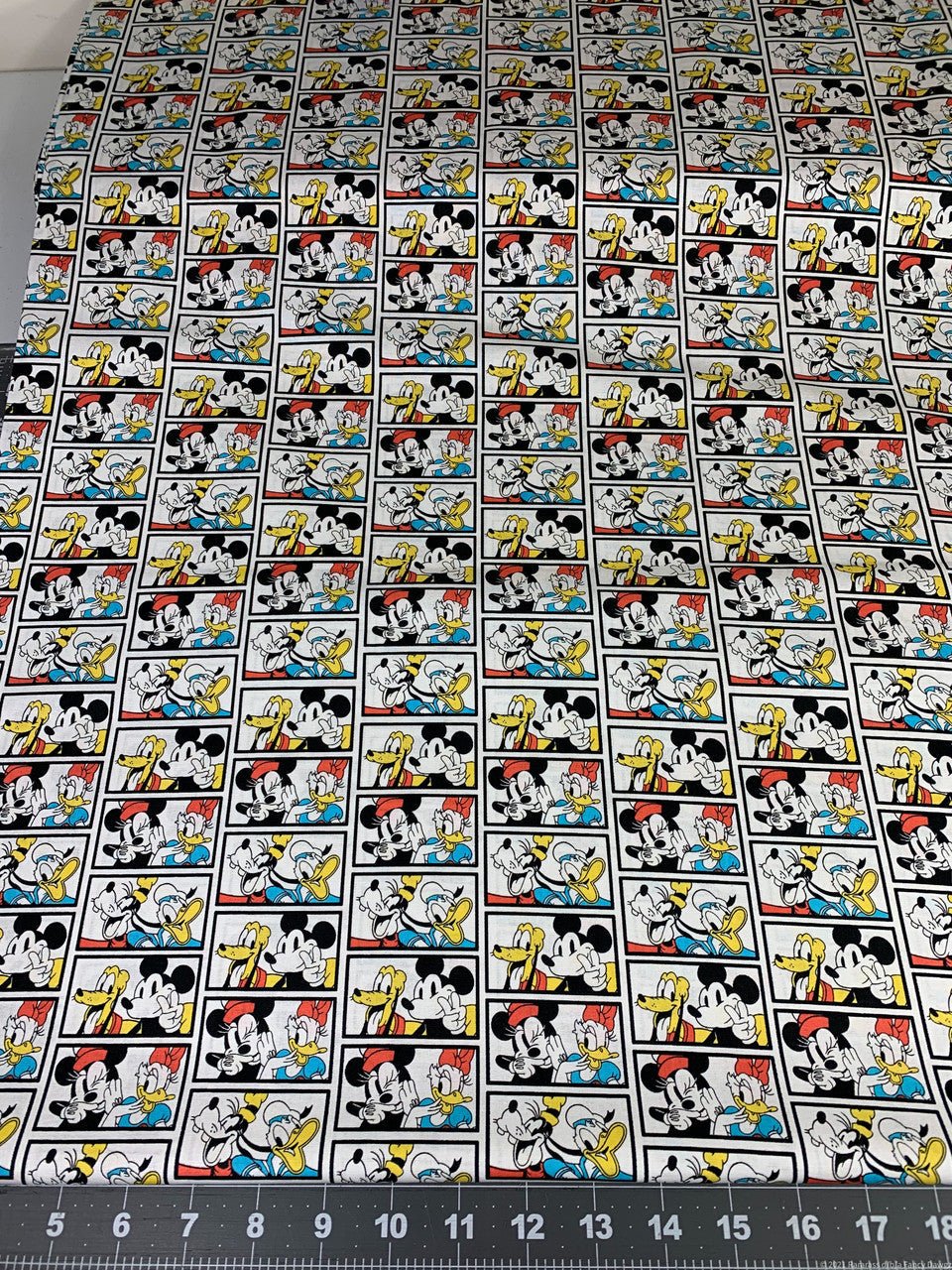 Mickey fabric 74456 Mickey with Friends cotton fabric - Mary Jo Fabrics