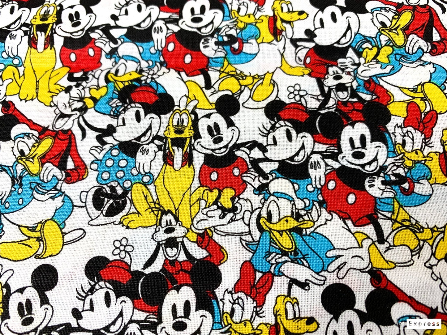 Mickey & Friends fabric Sensational Snapshot - Mary Jo Fabrics