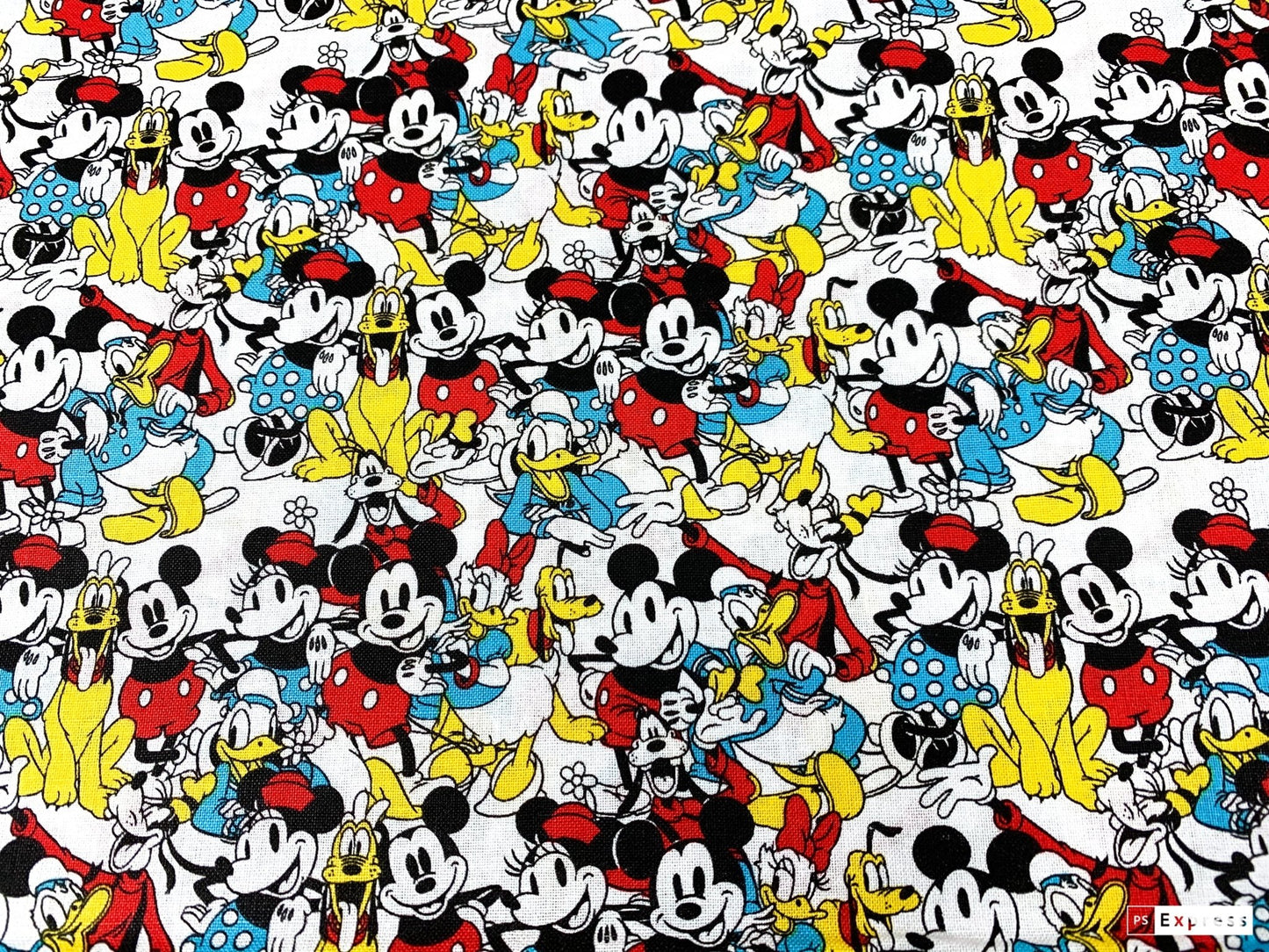 Mickey & Friends fabric Sensational Snapshot - Mary Jo Fabrics